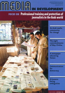Professional training and protection of journalists in the Arab world